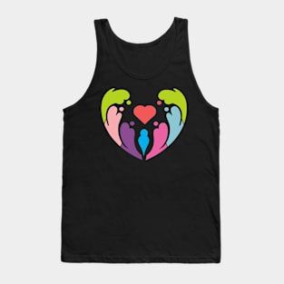 COLORFUL LOVE Tank Top